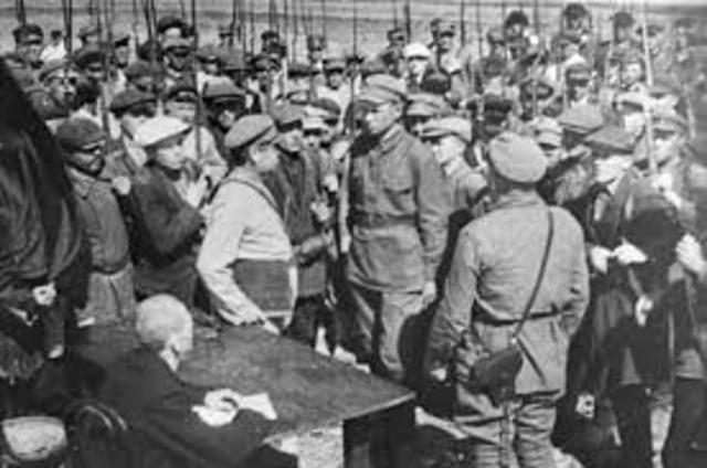 Гражданская война в России - вооруженное противостояние в 1917-1922 гг.