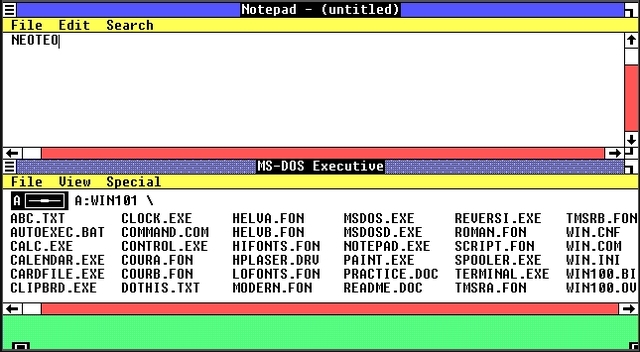 Microsoft Windows 1.0