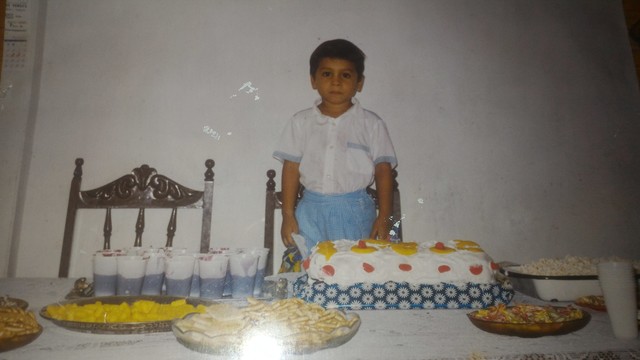 Celebrando mi cumpleaños