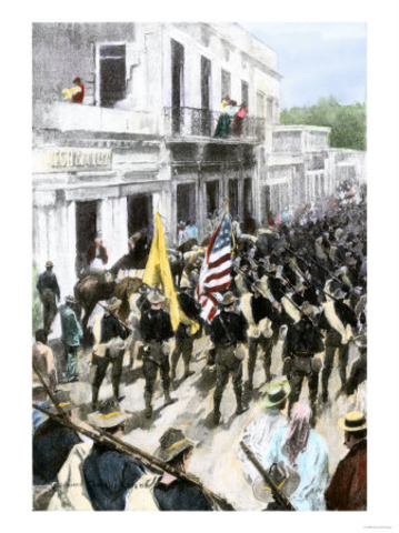 U.S. Descent Upon Puerto Rico (Span Am War)