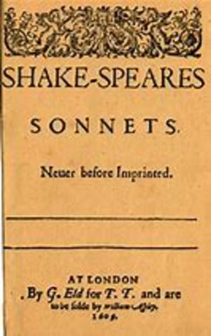 Shakespears sonnets are published