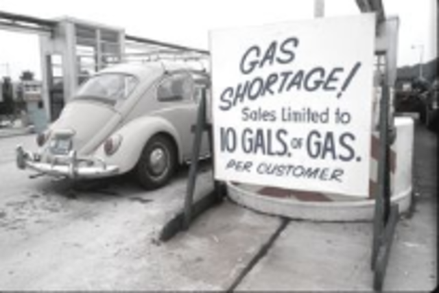 Saudi Arabia leads an oil boycott against the U.S. and other Western countries