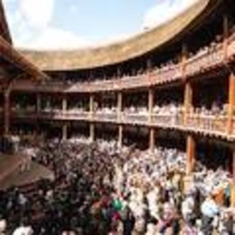 Globe Theater is built in London.