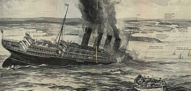 Sinking of the Lusitania (US/EU)