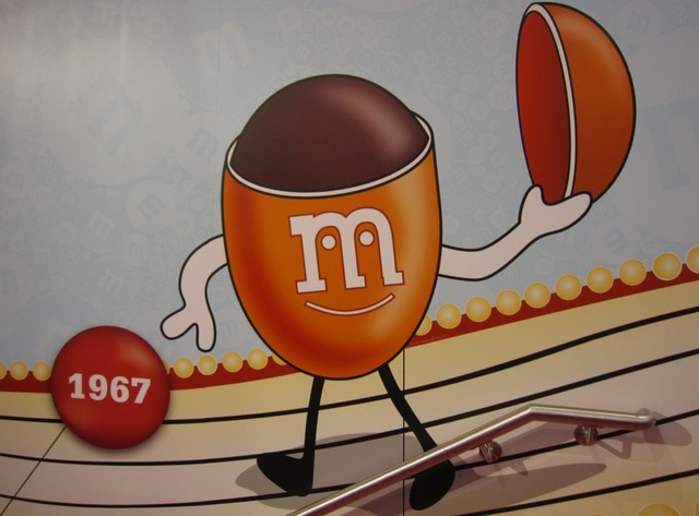 Появление оранжевой конфеты