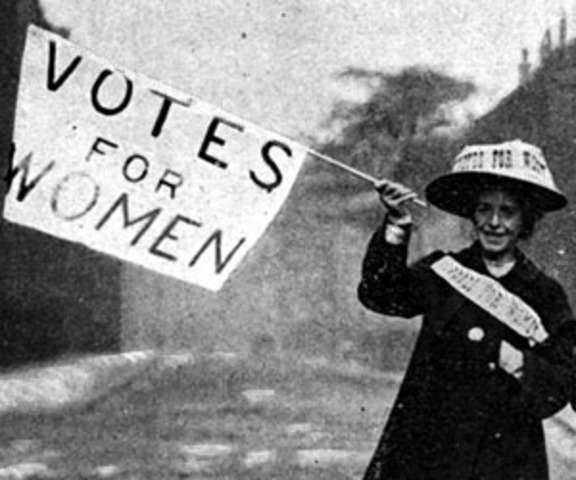 Women can VOTE!