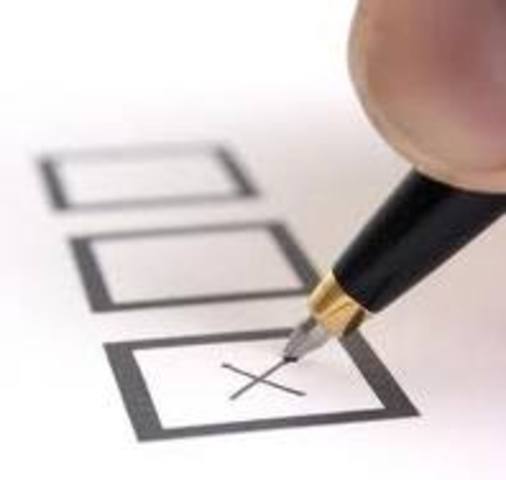 ALL adult white males could vote