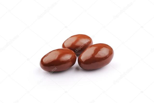 Конфеты в коричневом цвете