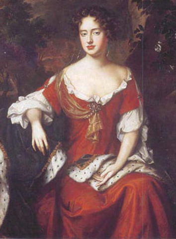 Queen Anne Ascends the English Throne