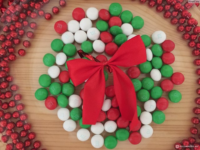 Придумали M&M’s к Рождеству