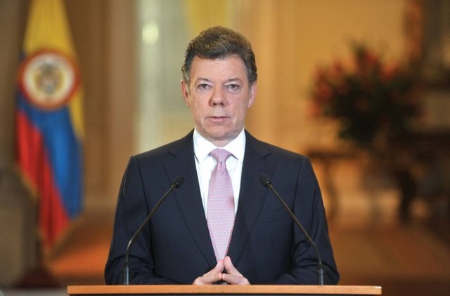 Presidente de la República de Colombia: Juan Manuel Santos Calderón