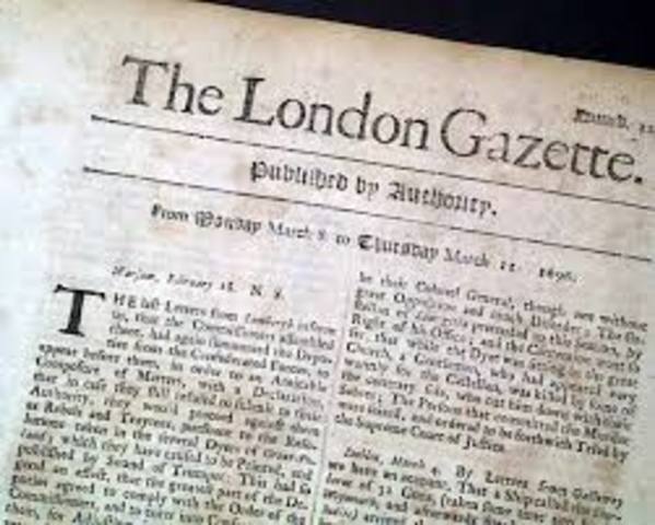 Newspapers first published in London