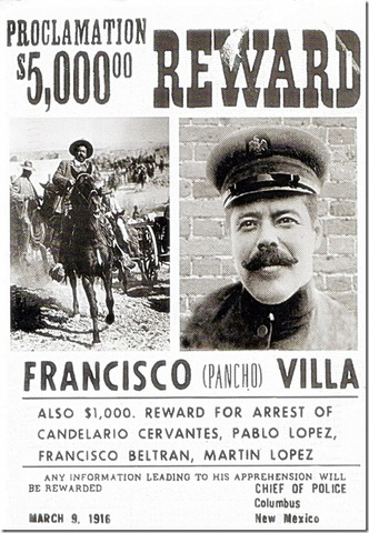 (US) US chases Pancho Villa