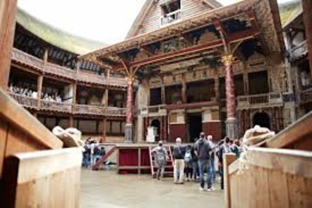 Globe Theatre is build in London
