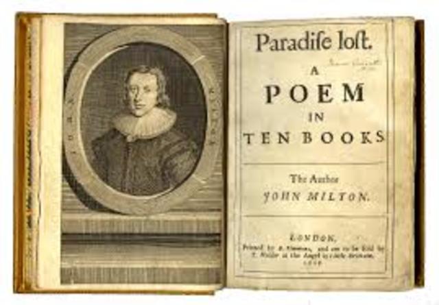 John Milton begins Paradise Lost