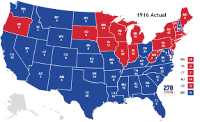(US) Election of 1916