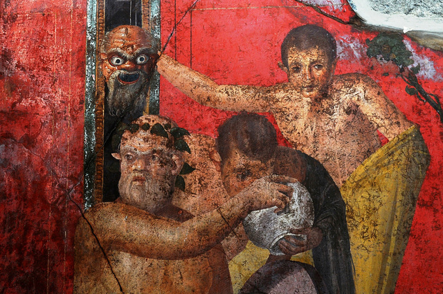 Frescos de la villa de los misterios