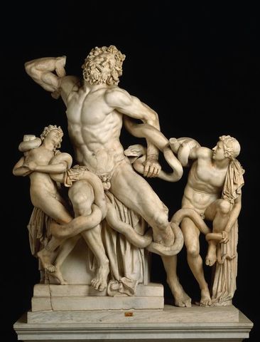 Laocoonte y sus hijos