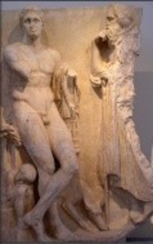 Stèle funéraire attique