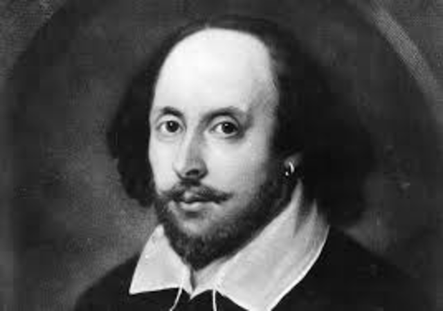 William Shakespeare, the Bard of Avon, is born