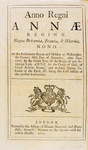 The English Parliament Passes the Post Office Act