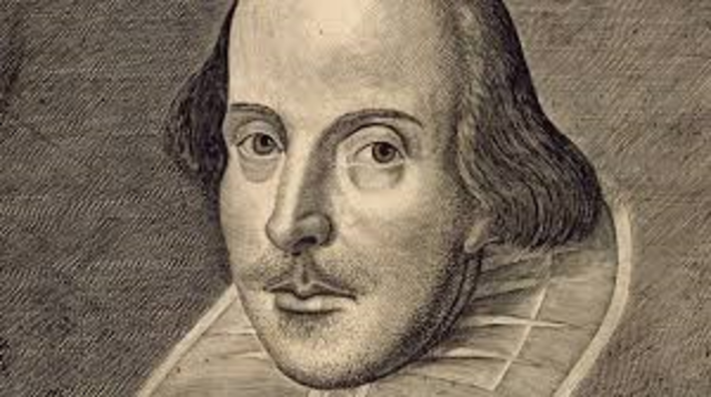 William Shakespeare, the Bard of Avon, is born