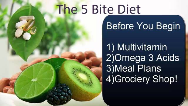 The Five Bite Diet