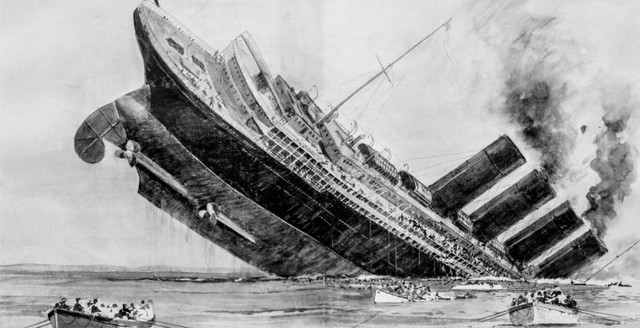 (US) Sinking of the lusitania