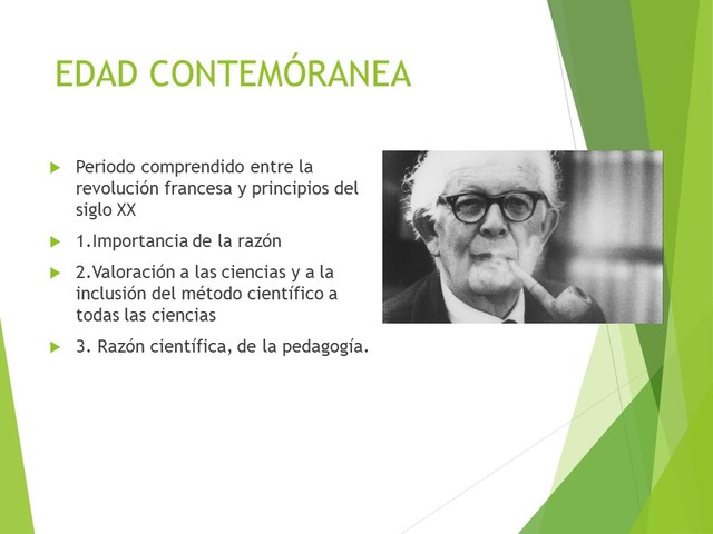 EDAD CONTEMPORANEA