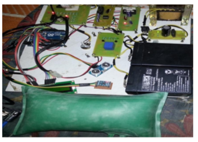 Prototype Airbag Safety Device to Prevent accidental Injuries for bike riders