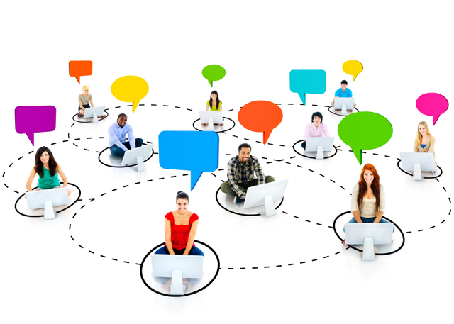 Redes sociales messenger: vinculos sociales