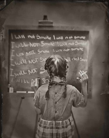 La invención de la pizarra 1840