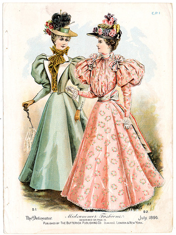 1800's dresses