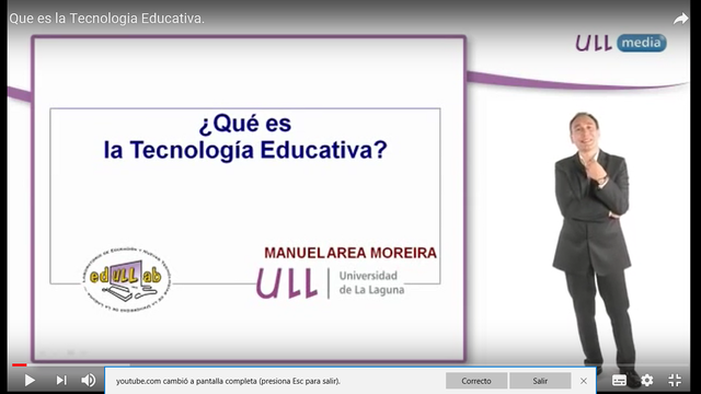 La innovación y la tecnología educativa https://www.youtube.com/watch?v=LsDVERCW2Xw