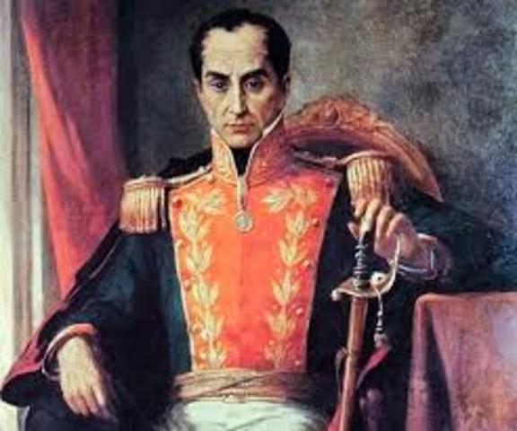 Simón Bolívar - Normativa de la Gran Colombia