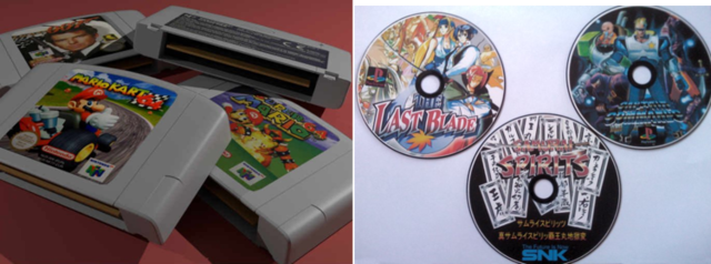 Nintendo 64, YKL 64 , Play Station and others