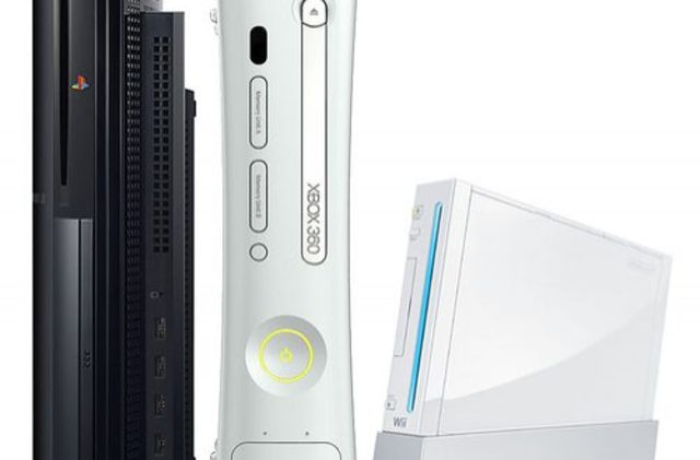 XBOX, Nintendo Cube, WII, Play Station, etc.