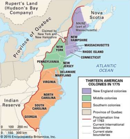 The Proclamation Line of 1763