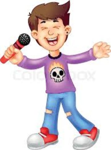 Singing for my family