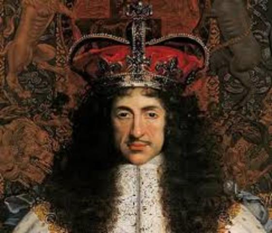 Puritan Commonwealth ends; monarchy is restored with Charles II