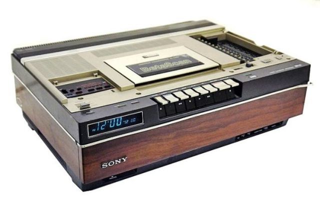 El betamax, un complemento para el televisor