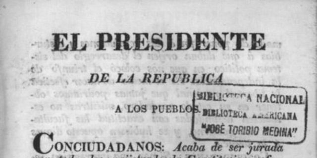 Implementación de la nueva constitución portaliana