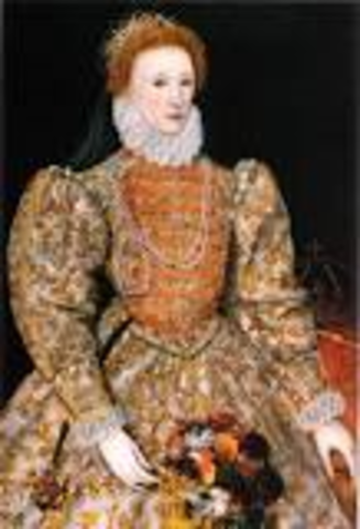 Elizabeth I become queen of England