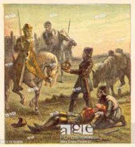 Richard III is killed in battle