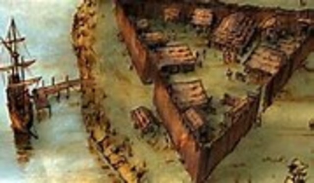 First permanent English settlement in North America is established at Jamestown, Virginia.