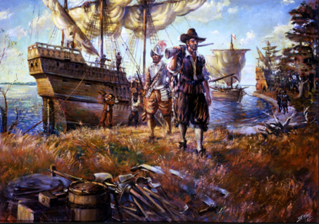 First permanent English settlement in North America is established at Jamestown, Virgina