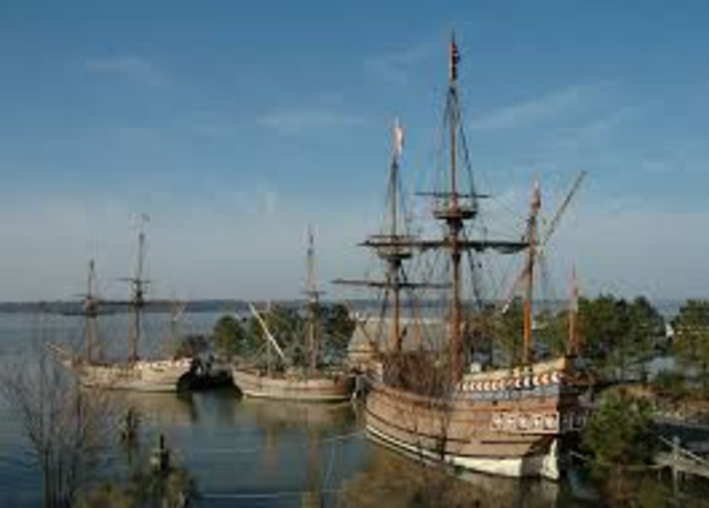 First permanent English settlement in North America is established at Jamestown, Virginia