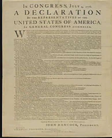 Declaration of Independence