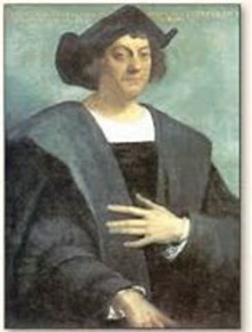 Christopher Columbus reaches the Americas