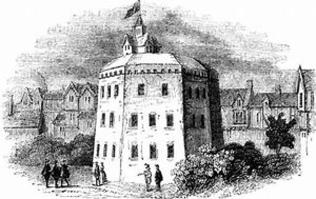 Globe Theatre is built in London